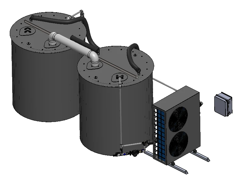 500 G thermal tanks and Heat Pump4